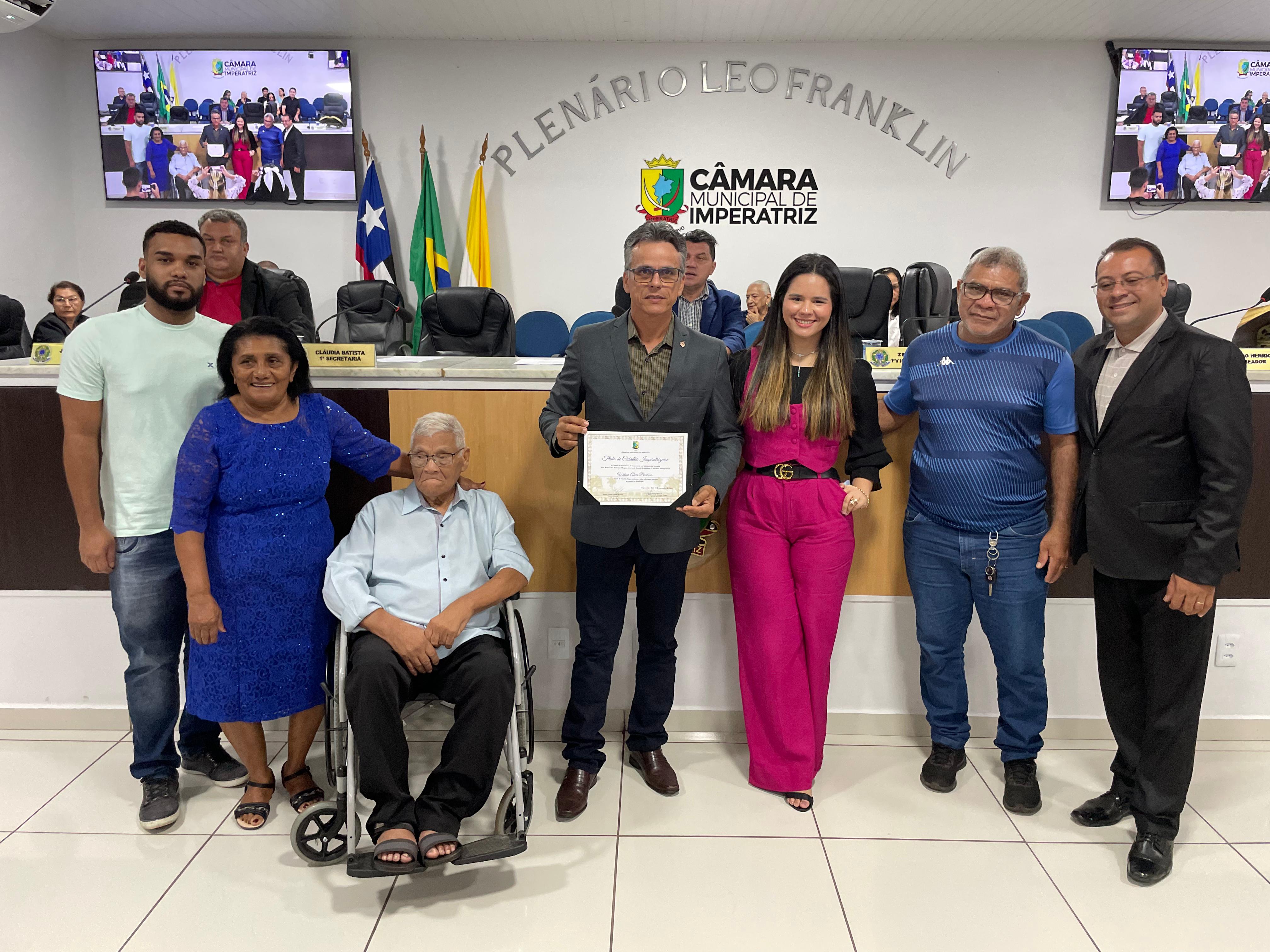 Câmara Municipal Concede Títulos de Cidadão Imperatrizense