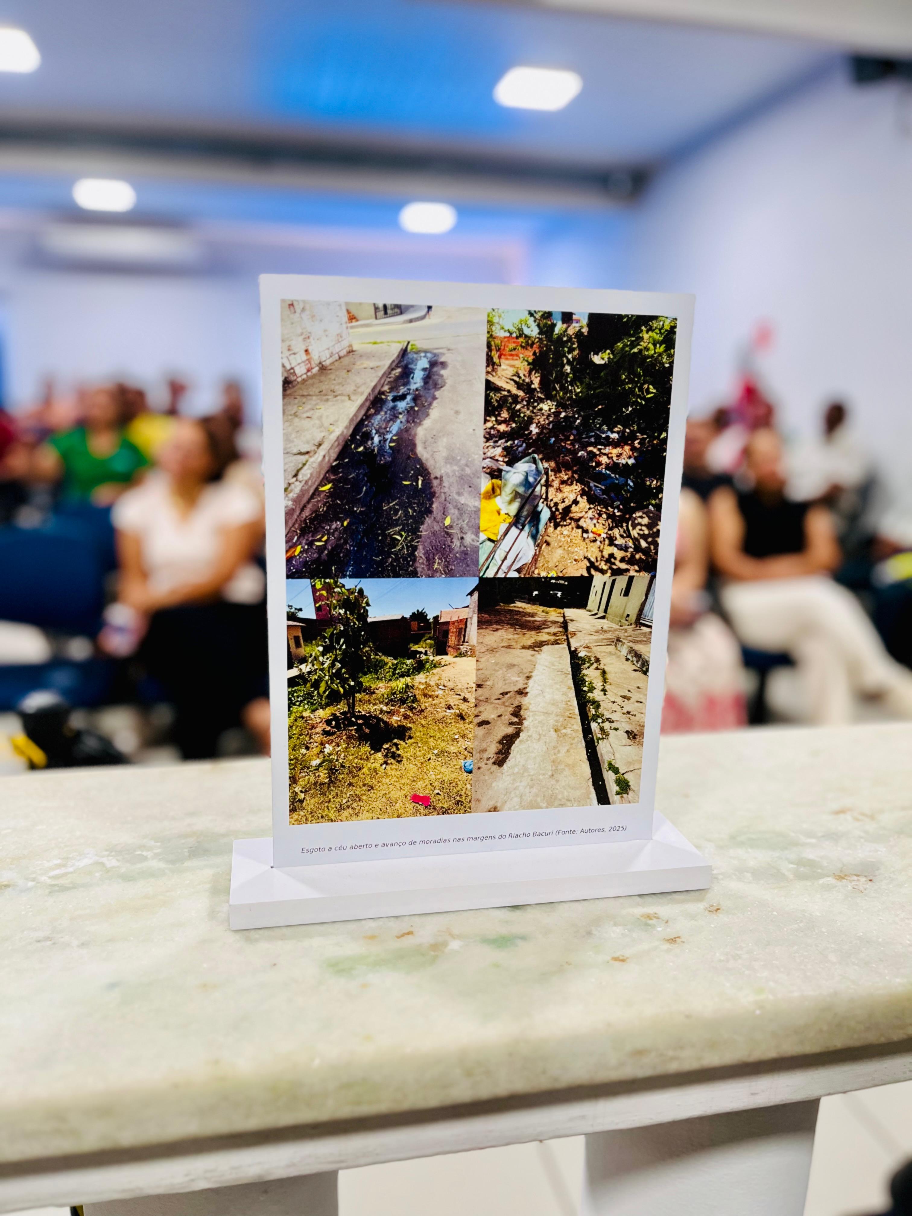 Estudante da Escola Santa Terezinha apresenta pesquisa sobre impactos socioambientais no bairro...