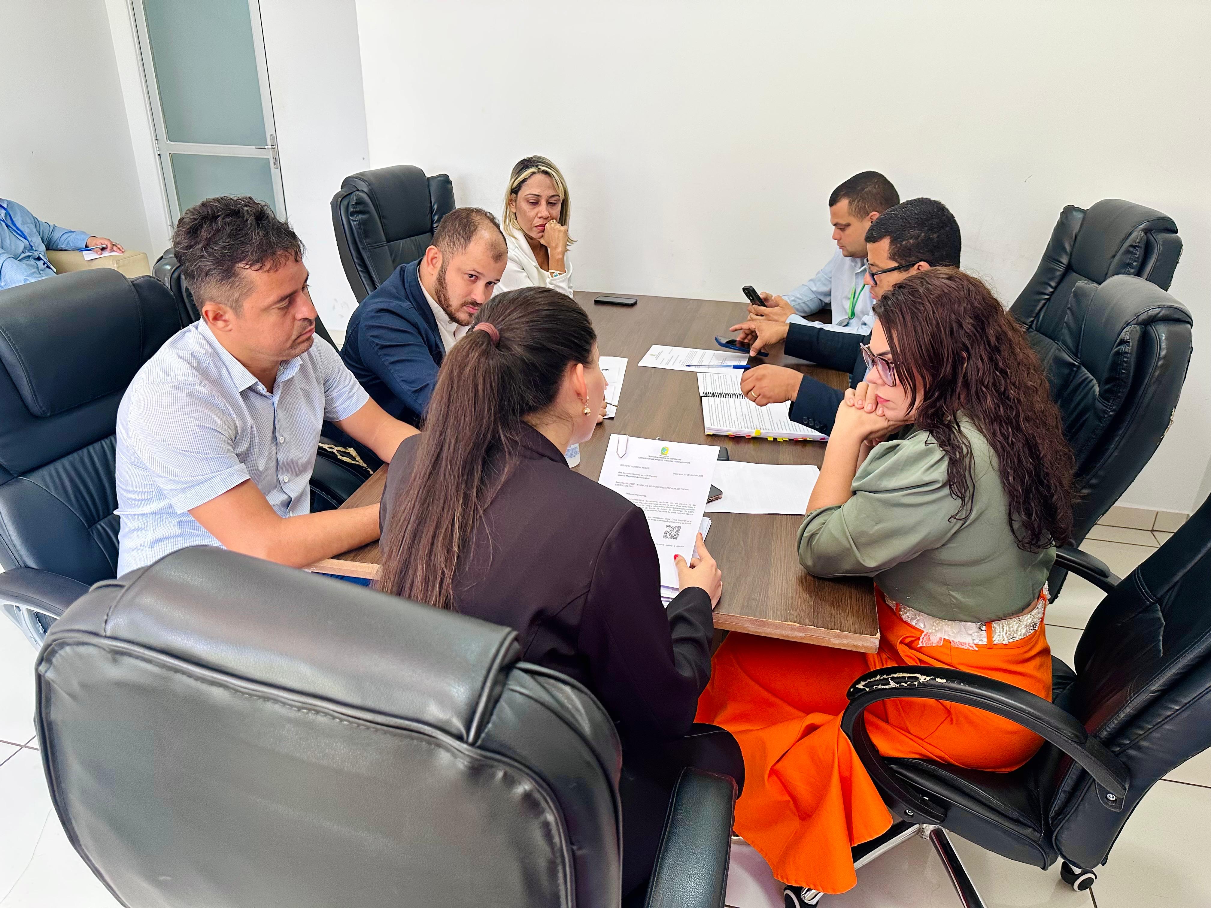 Comissão de Orçamento da Câmara de Imperatriz realiza reunião extraordinária