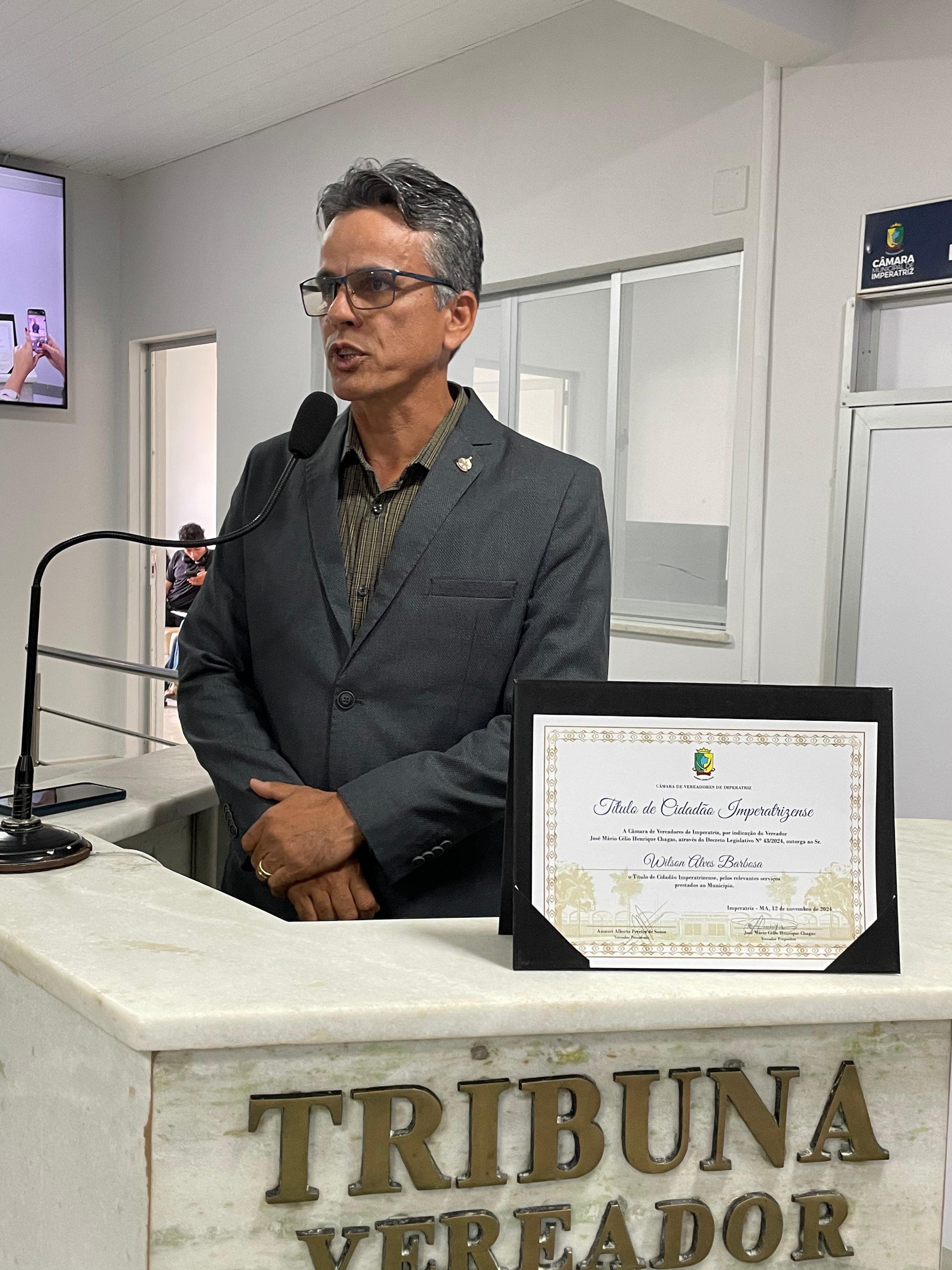 Câmara Municipal Concede Títulos de Cidadão Imperatrizense