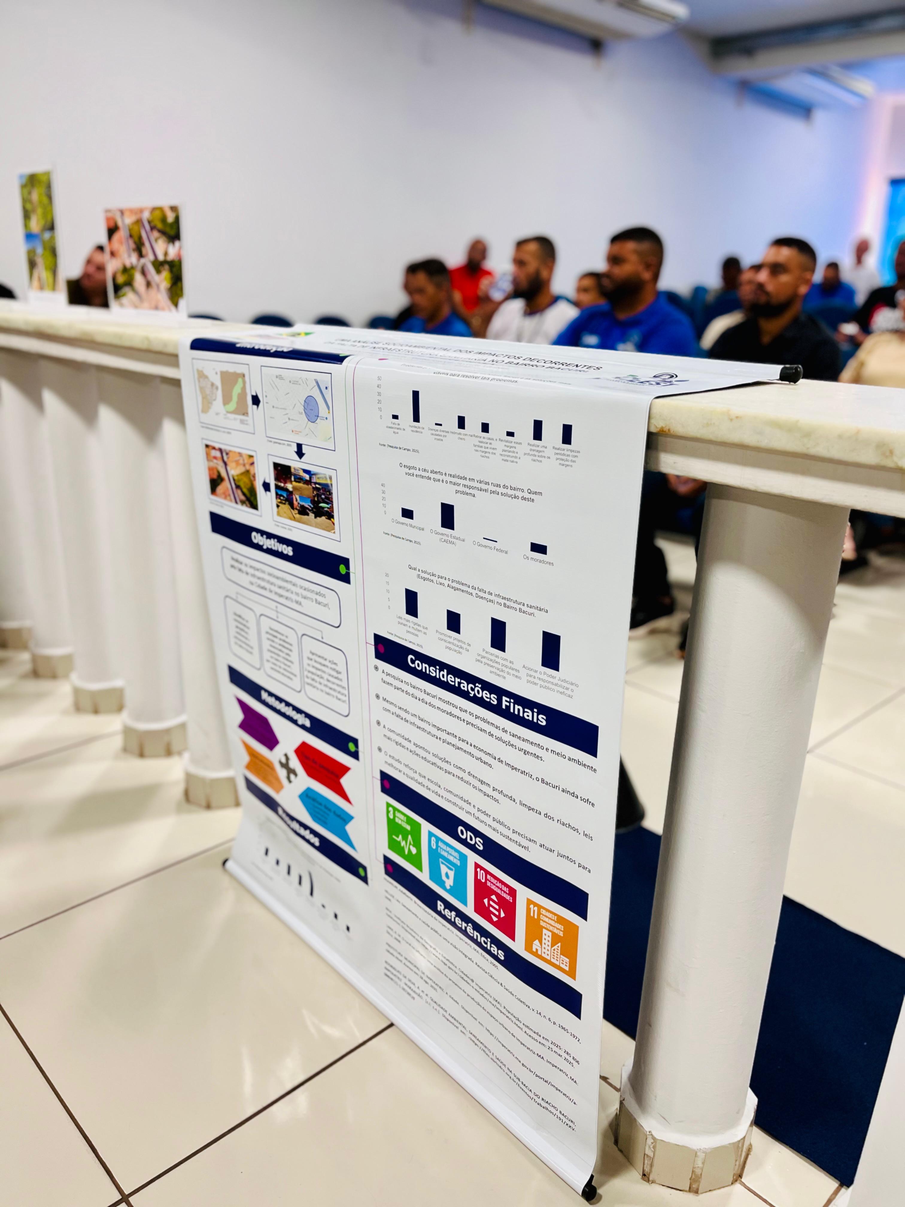 Estudante da Escola Santa Terezinha apresenta pesquisa sobre impactos socioambientais no bairro...