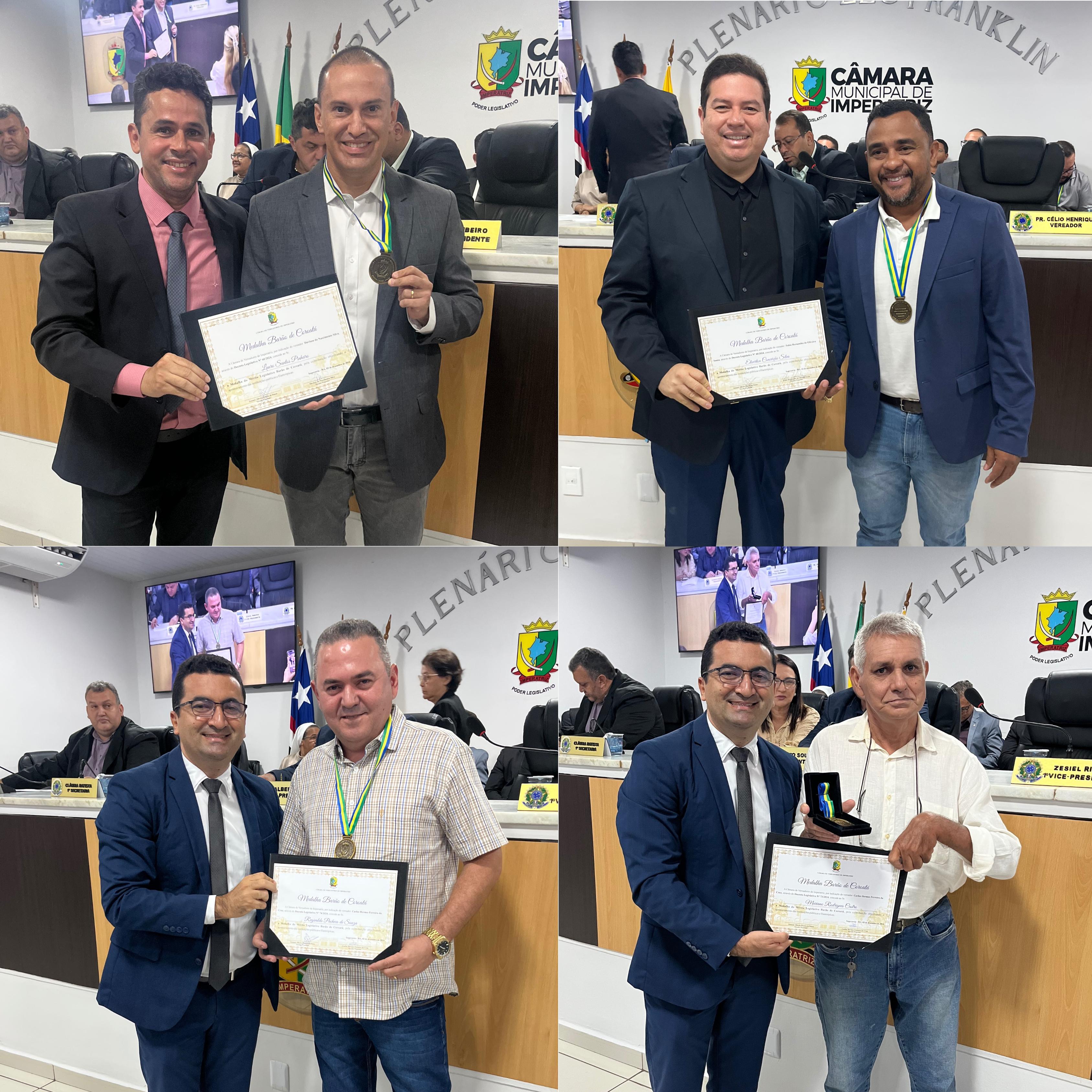 Câmara Municipal de Imperatriz realiza sessão solene para entrega de honrarias