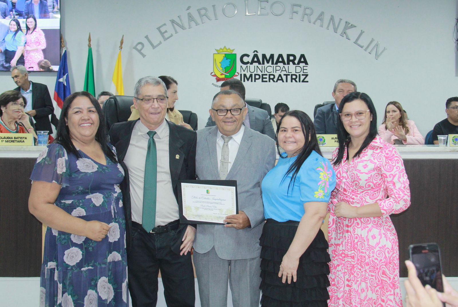Títulos e Medalha foram outorgados na Câmara Municipal