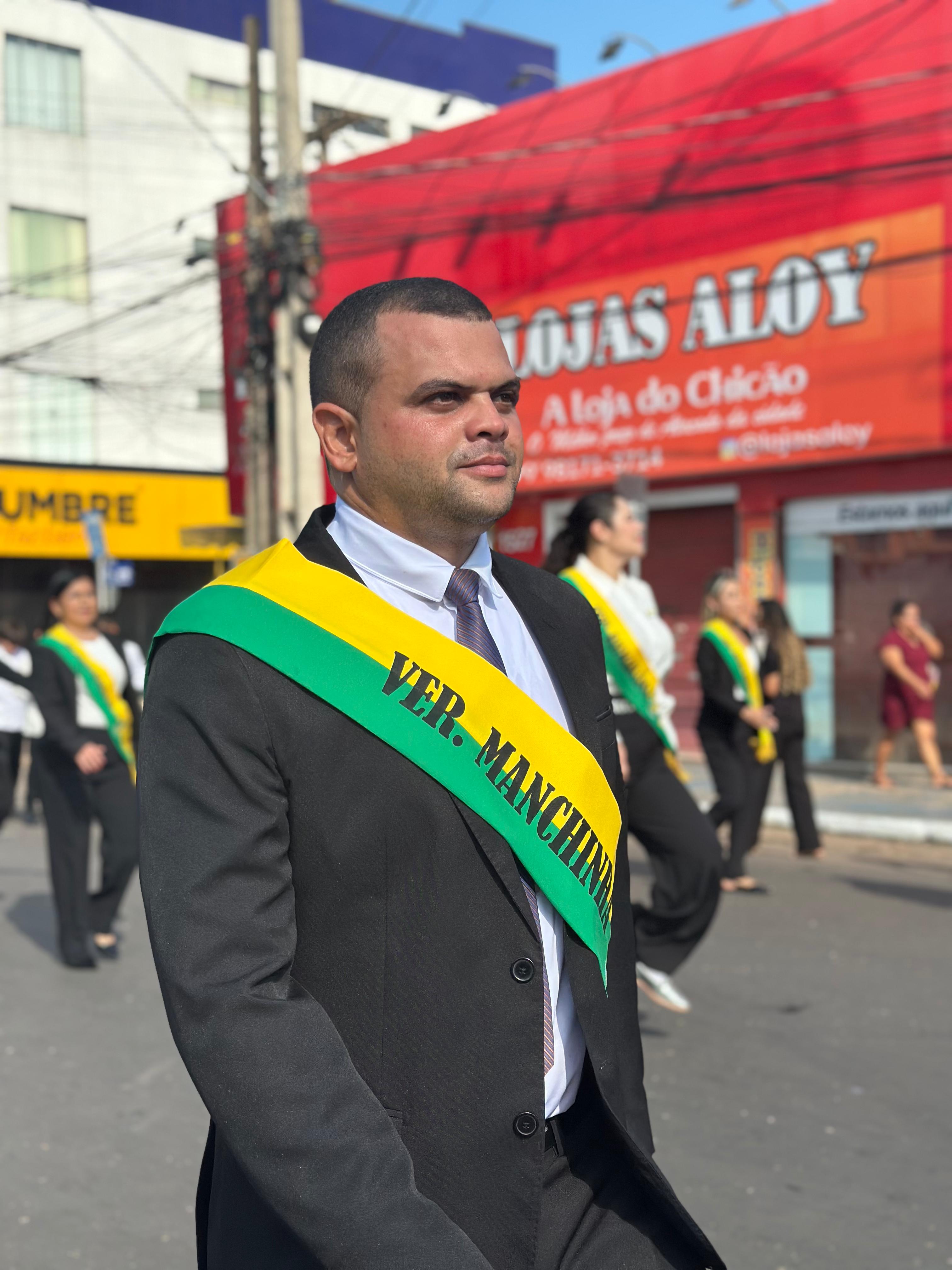 Vereadores participam do Desfile Cívico de 7 de Setembro