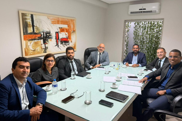 Comissão especial para atualização da Lei Orgânica realiza reunião com escritório de advocacia...
